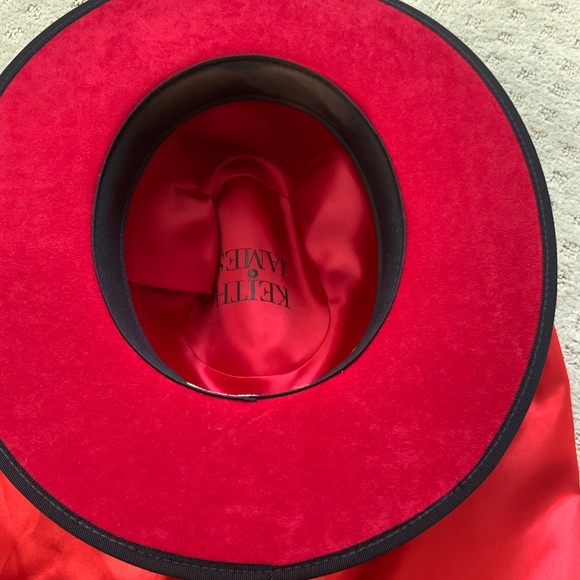 Keith & James Queen Hat (Large) Jet Black - Picture 5 of 6